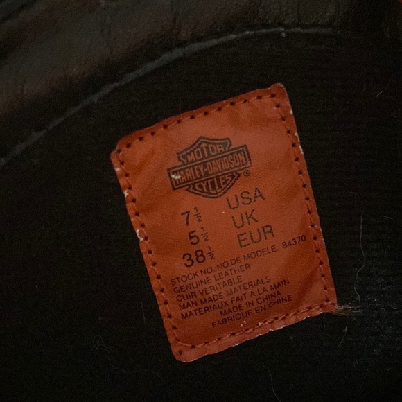 Ladies Harley boots - Picture 2 of 2